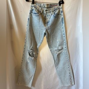 Alice + Olivia You Look Amazing Straight Leg Jeans